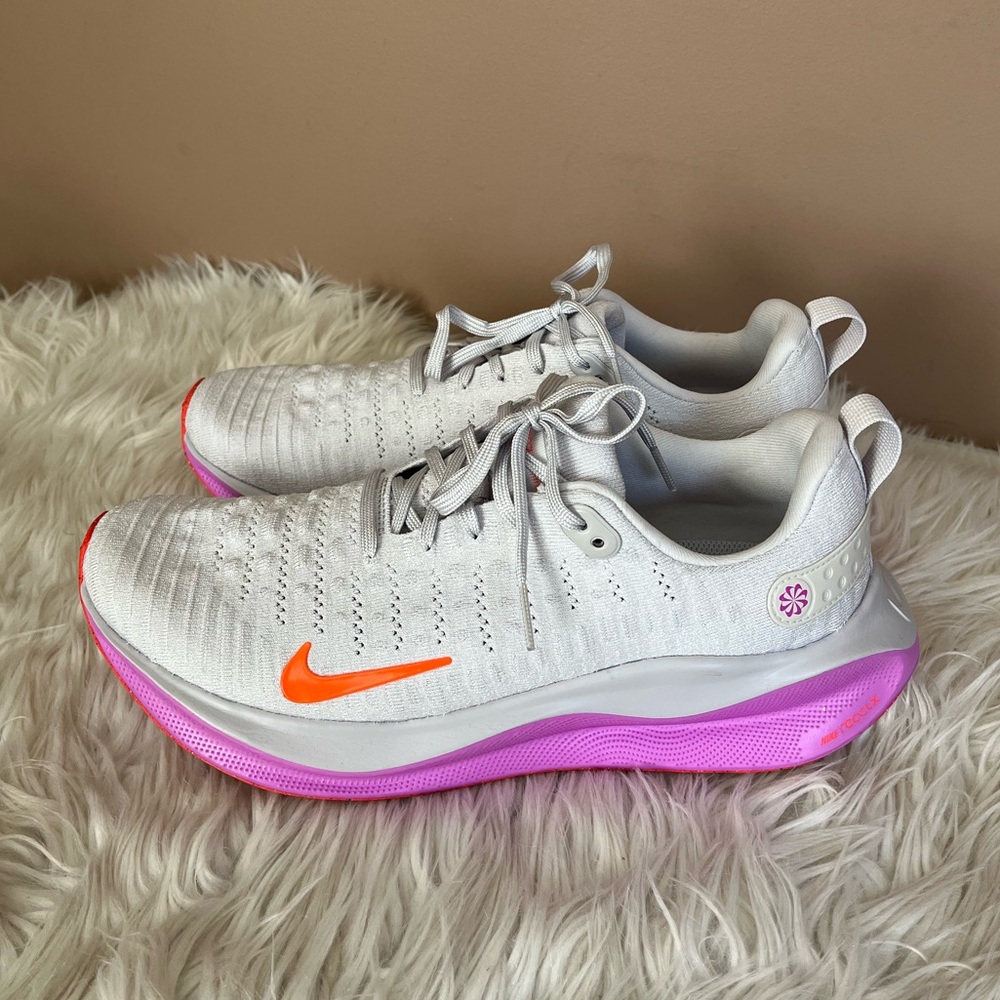 {Nike} InfinityRN ReactX 4 Running Shoes - Mens 9